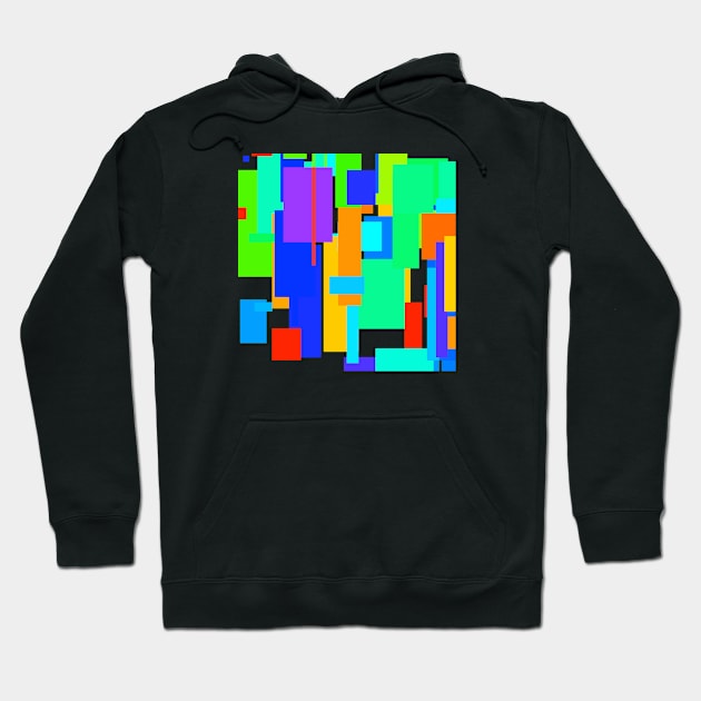 Digital art: connectivity Hoodie by edtuer